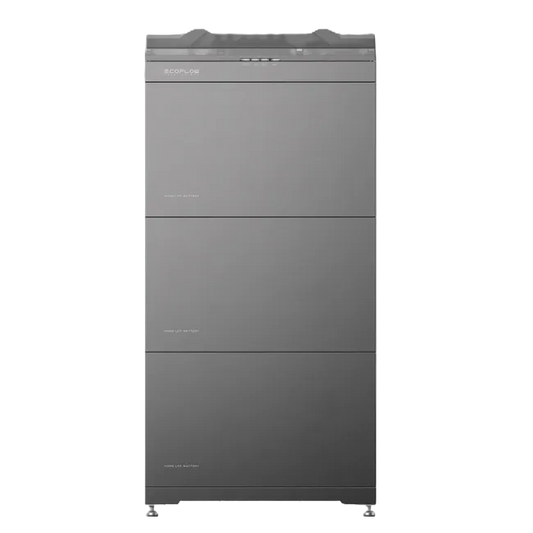 EcoFlow PowerOcean Kit S1 15,3 kWh Thuisbatterij – Vloer- of Muurmontage