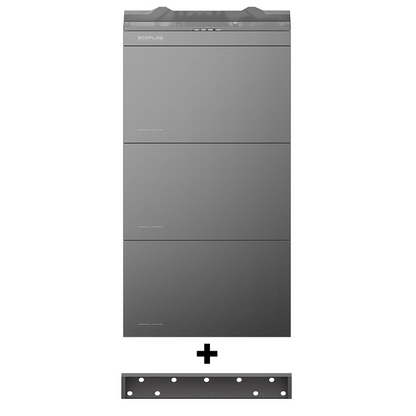 EcoFlow PowerOcean Kit S1 15,3 kWh Thuisbatterij – Vloer- of Muurmontage